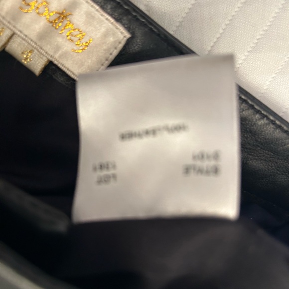 Black genuine leather pants - Picture 5 of 5